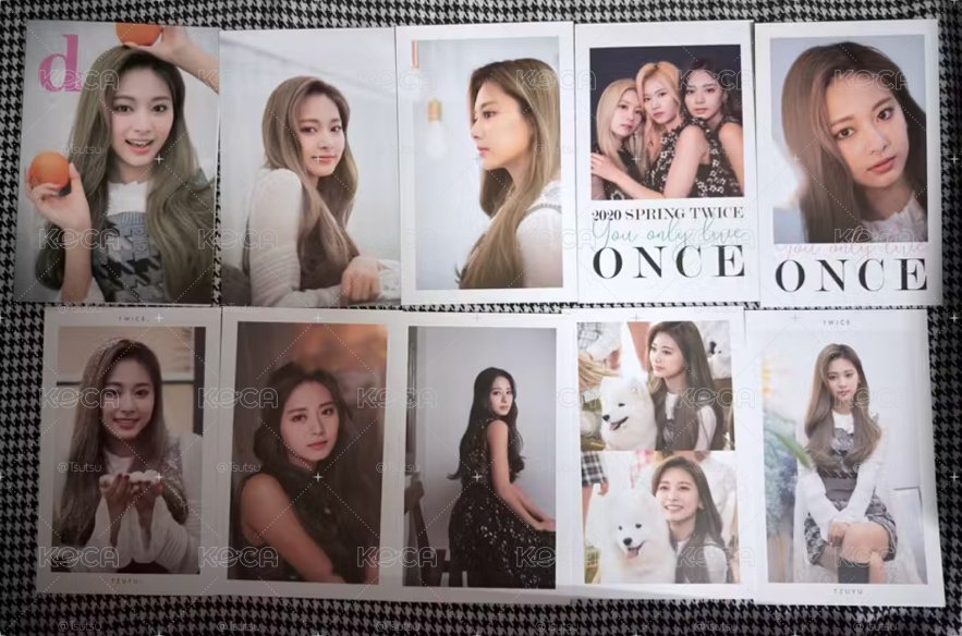 （現貨套出28張 可當日寄出）TWICE 早期 絕版 dicon d社 雜誌 周子瑜 大卡