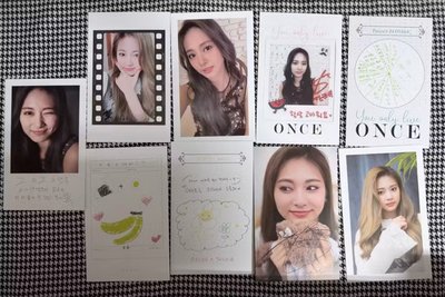 （現貨套出28張 可當日寄出）TWICE 早期 絕版 dicon d社 雜誌 周子瑜 大卡