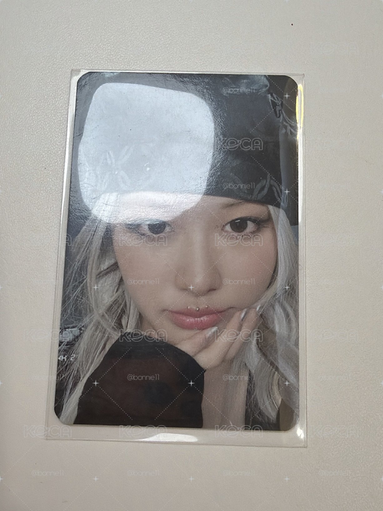 BORN PINK yg 特典卡貝蕾帽（現貨）