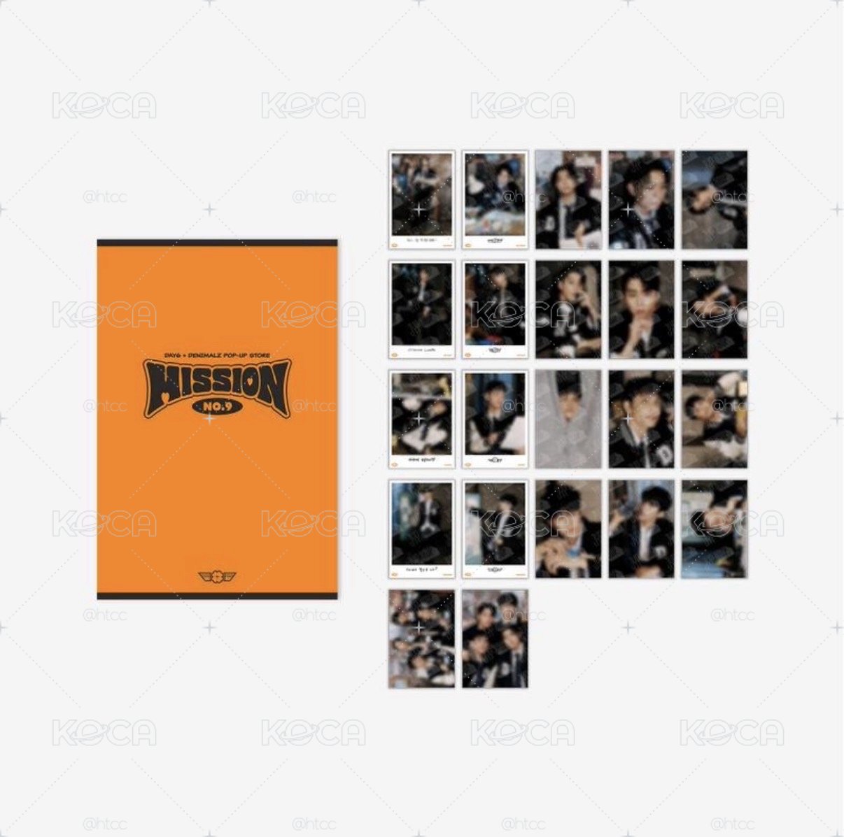DAY6 MISSION No.9快閃店 磁鐵娃/收納袋/束口袋/明信片 現貨