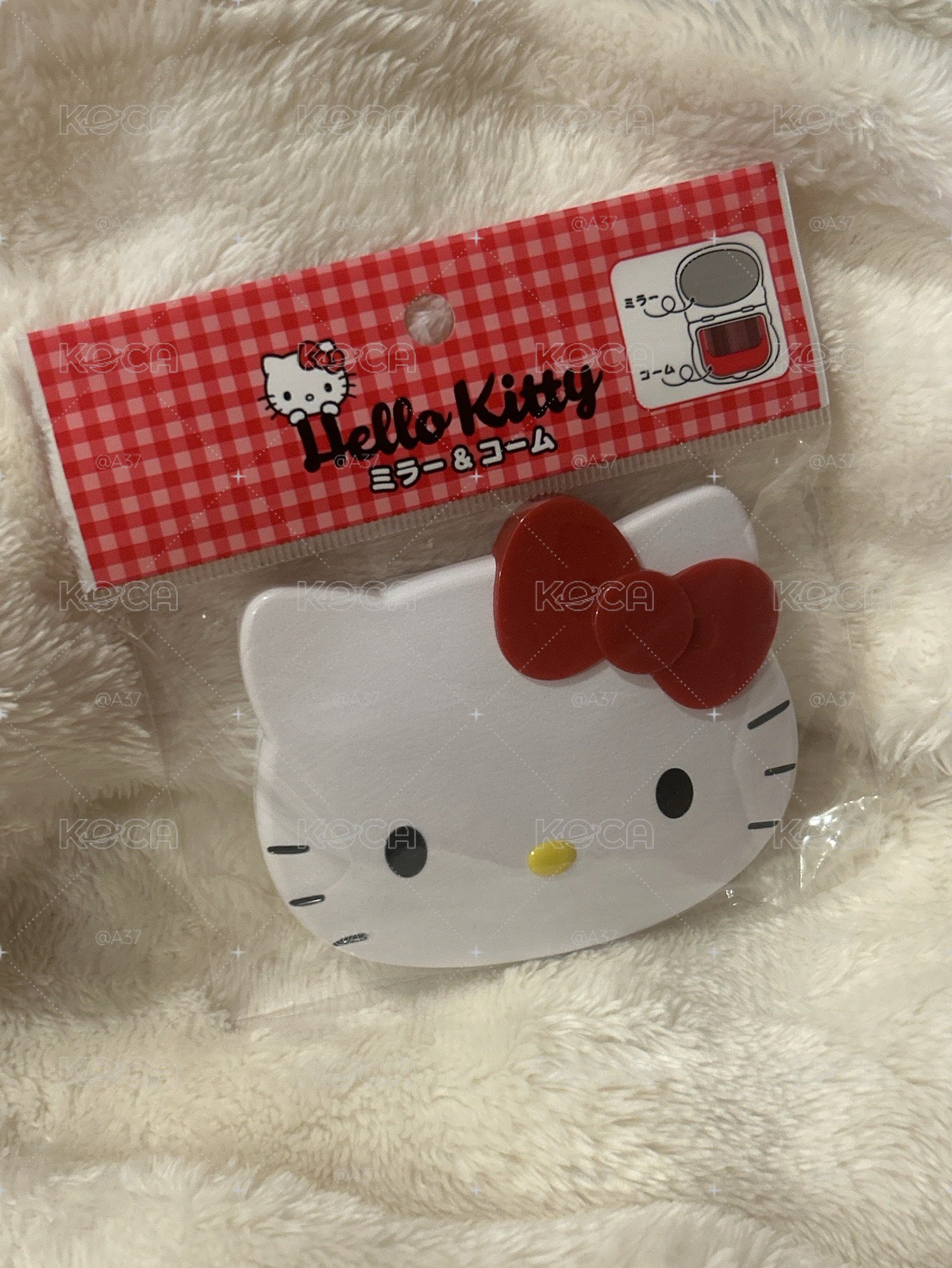 隨身鏡梳組 Kitty