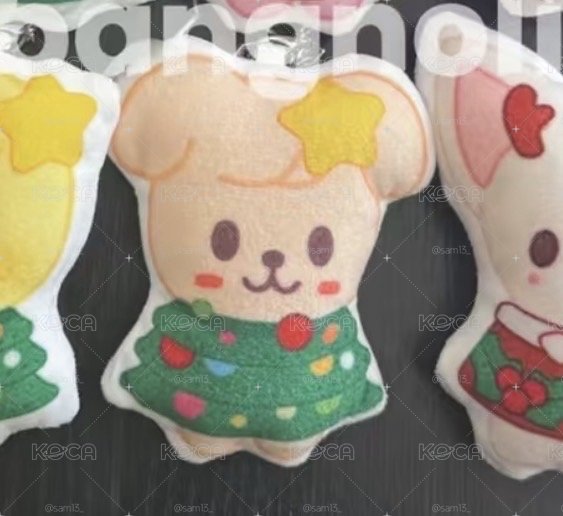 親簽+側背包+聖誕娃
