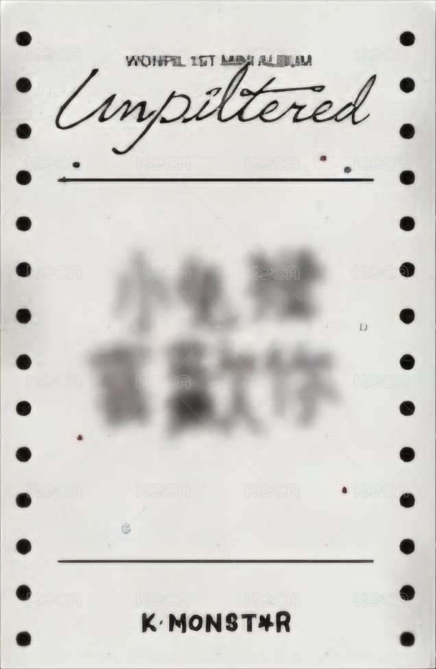 迷一 km 台北2.0 簽售卡  背面
