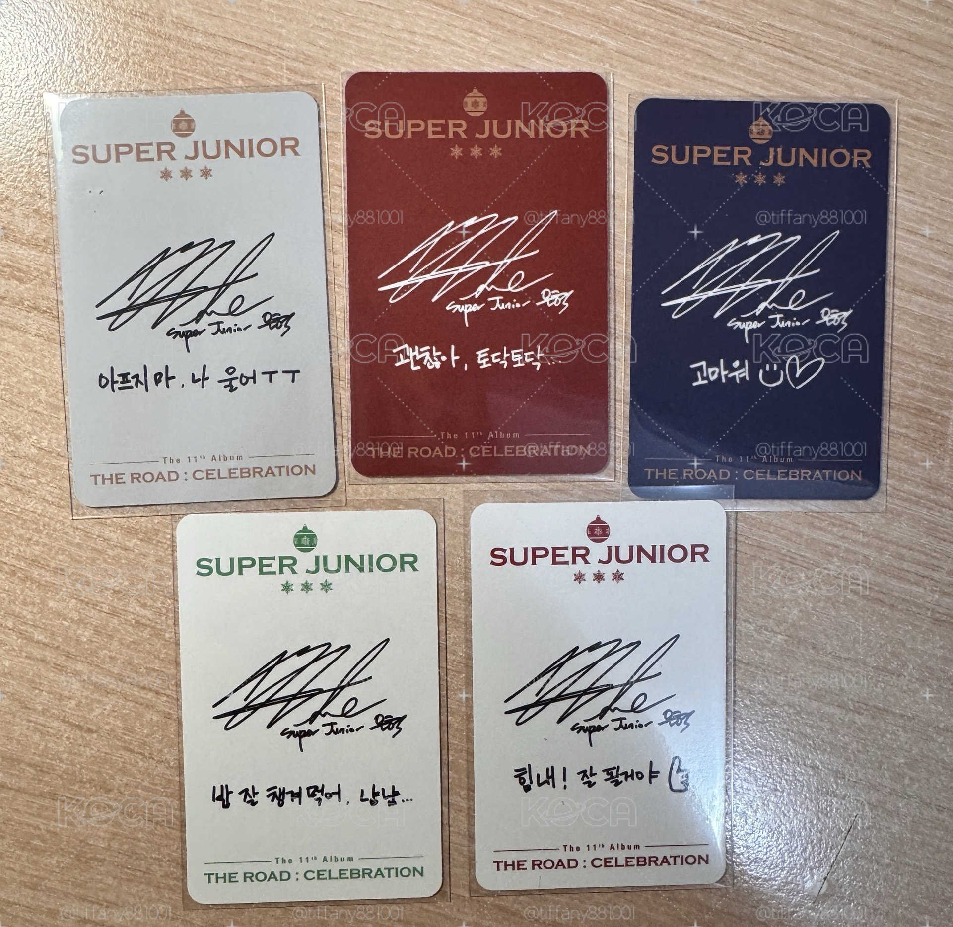 SUPER JUNIOR 11輯 vol2銀赫 一套