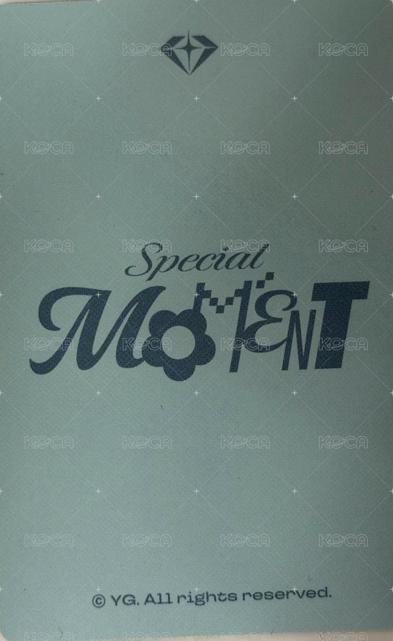 25首爾Fan Concert 隨機卡  背面