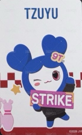 六巡 新國立 升級禮 入場卡 / 場限卡  背面