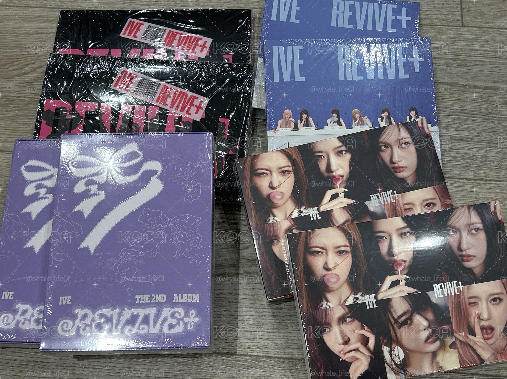 IVE(現貨）REVIVE+ 四版專一套