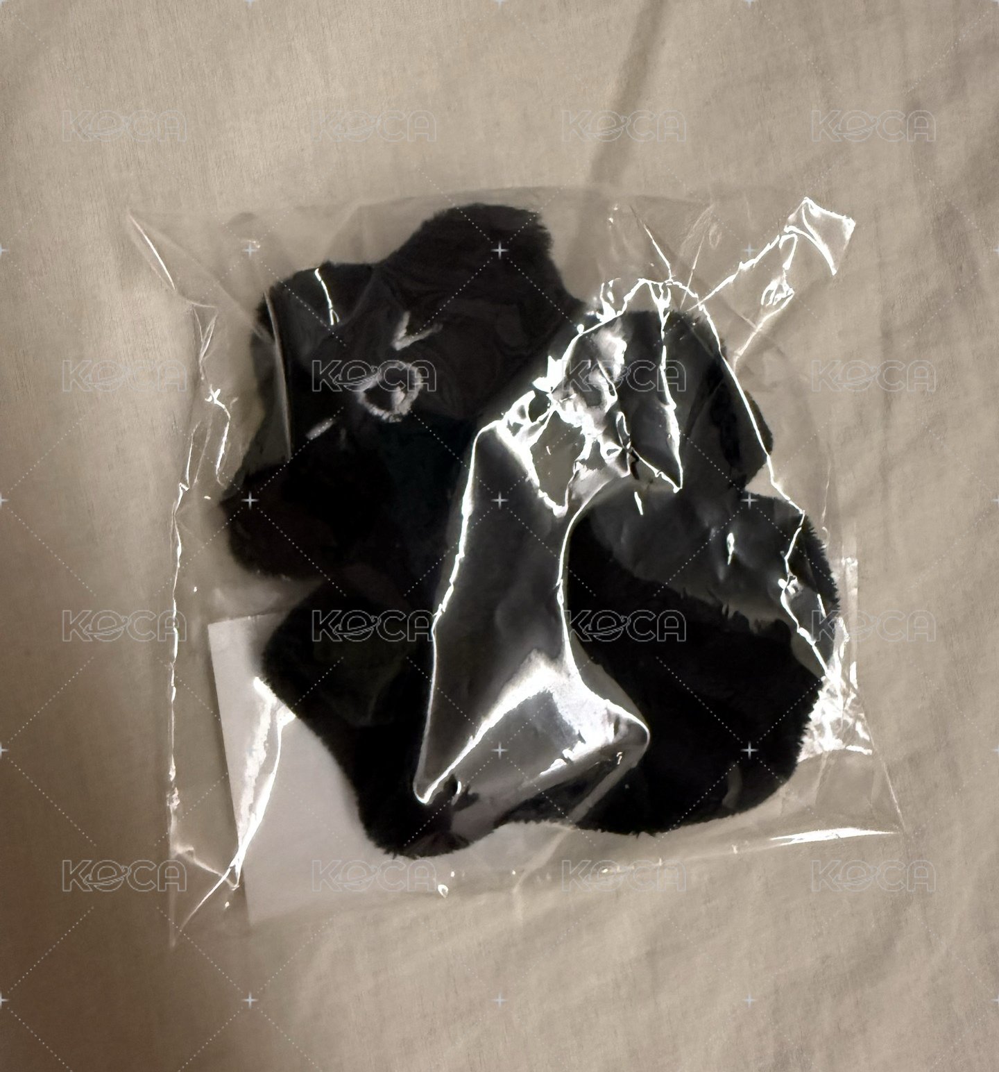 黑海星髮圈（可當綁）