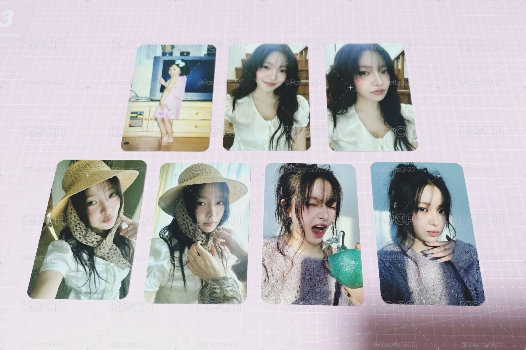 Yeri生日會週邊 卡包小卡
