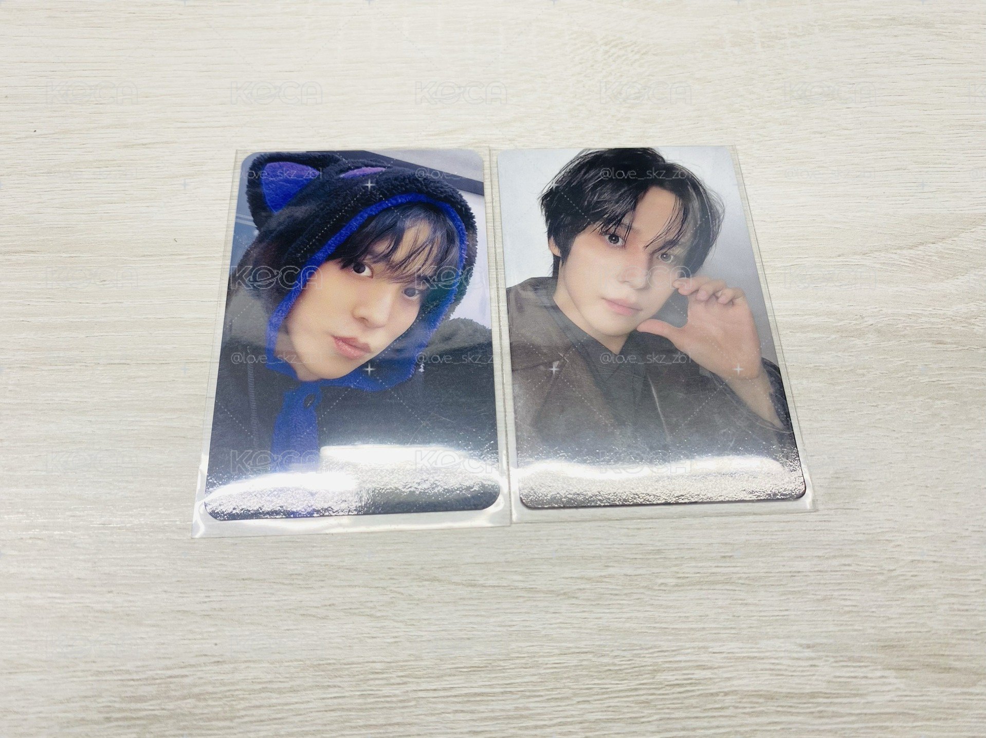 ateez 潤浩小卡兩張不拆