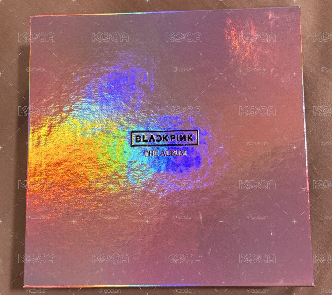 BLACKPINK THE ALBUM 粉雷射版