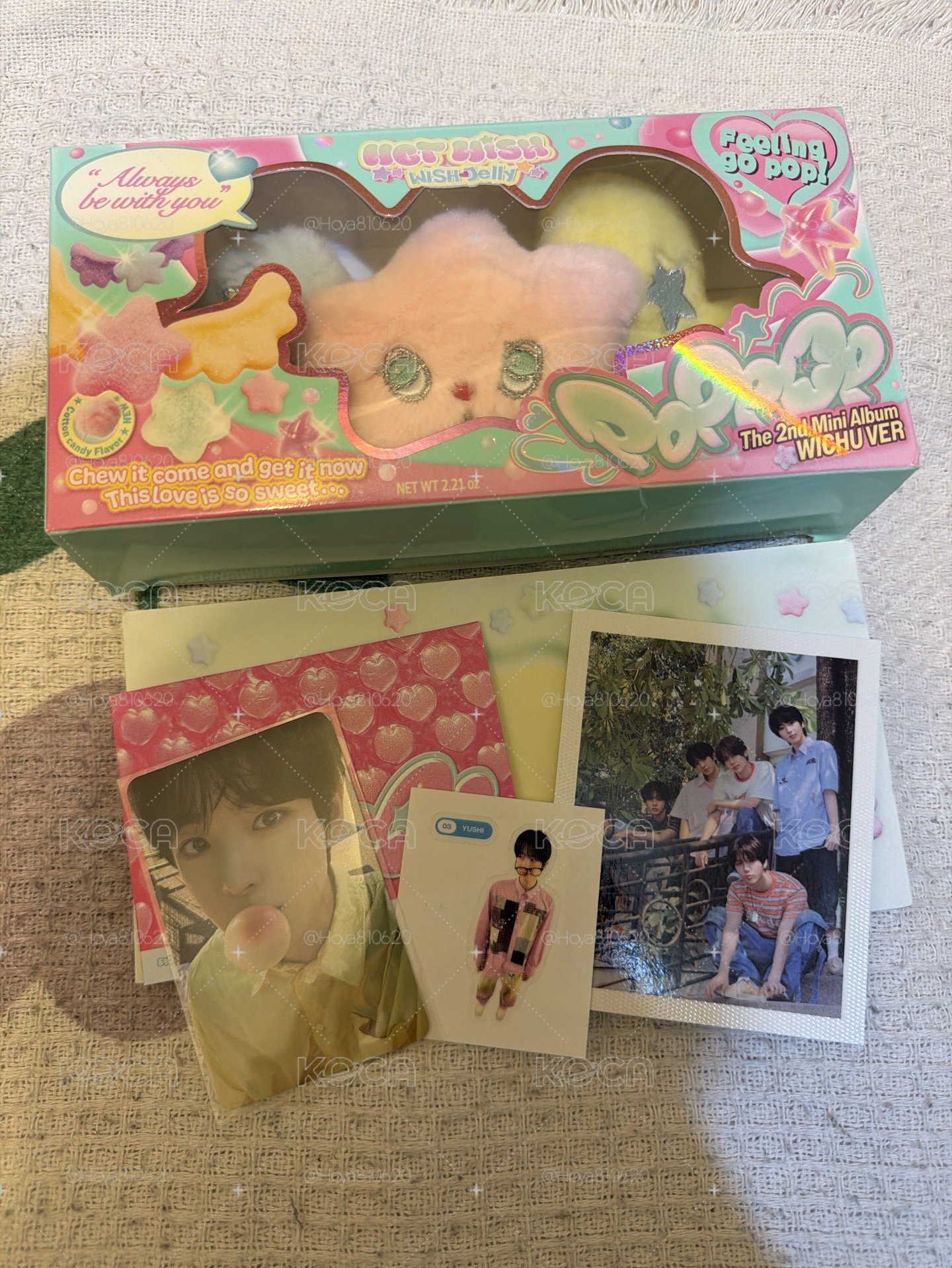 popchu 娃專 Yushi小卡貼紙