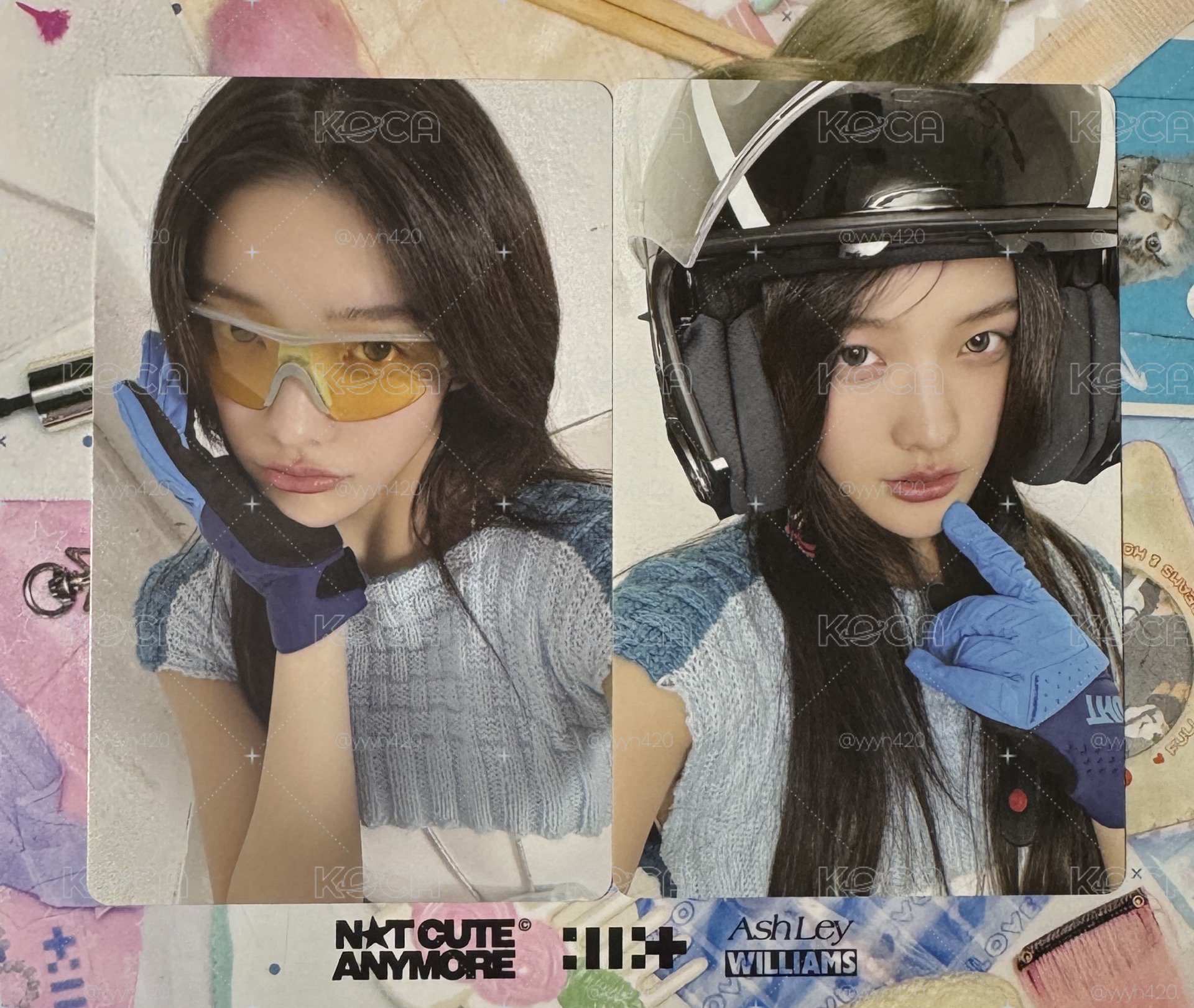可直拍 不再可愛羽 賽車服set