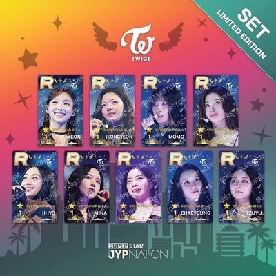 （非現）TWICE SUPERSTAR LA 遊戲卡