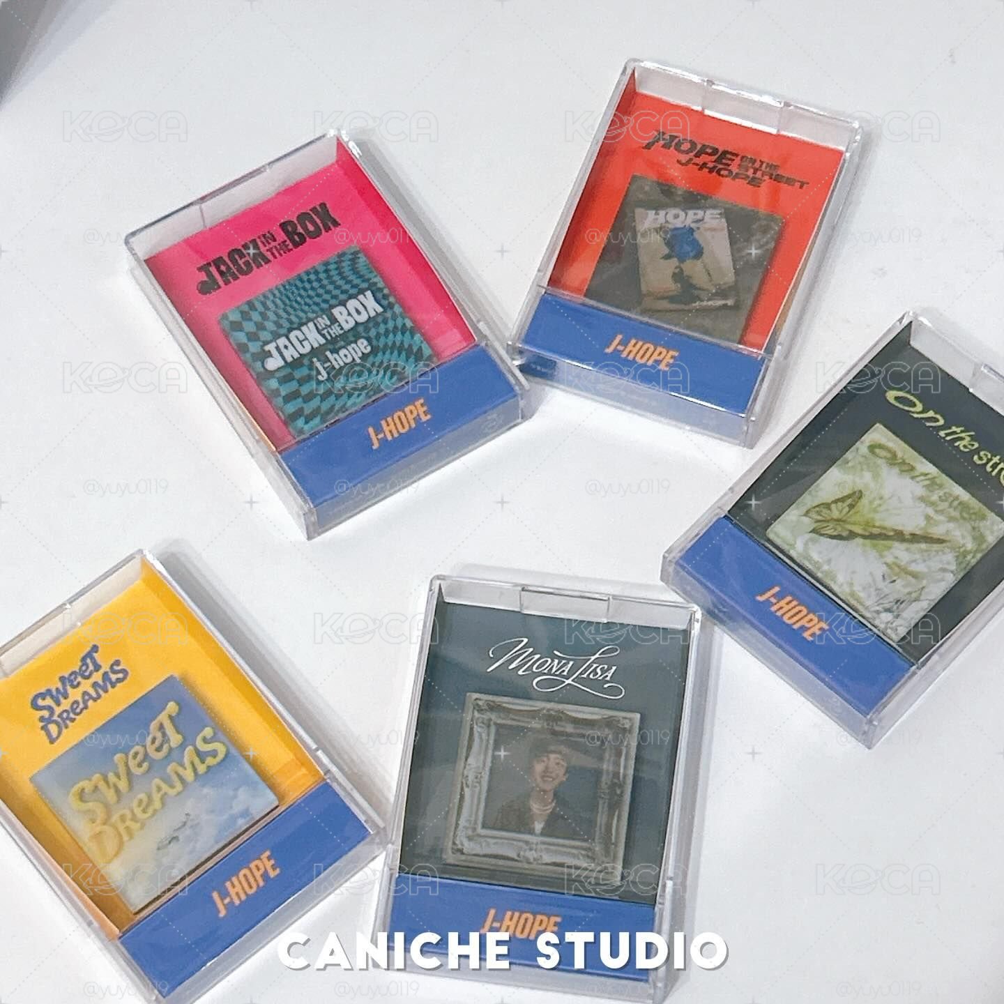AND WHAT展覽 磁鐵 整組未拆