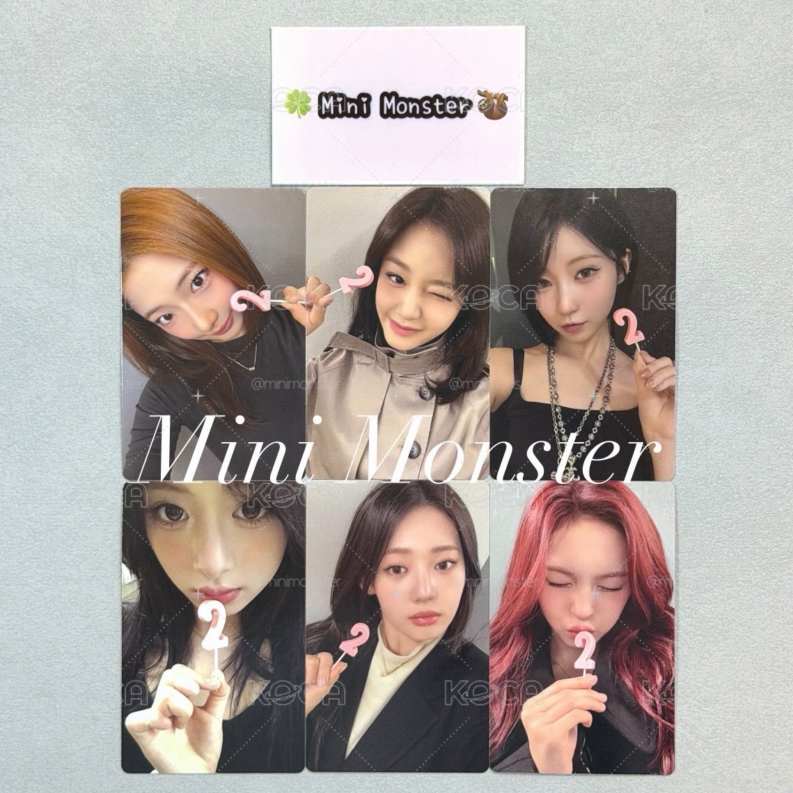 🍀Mini Monster🦥 二週年wvs特典一套
