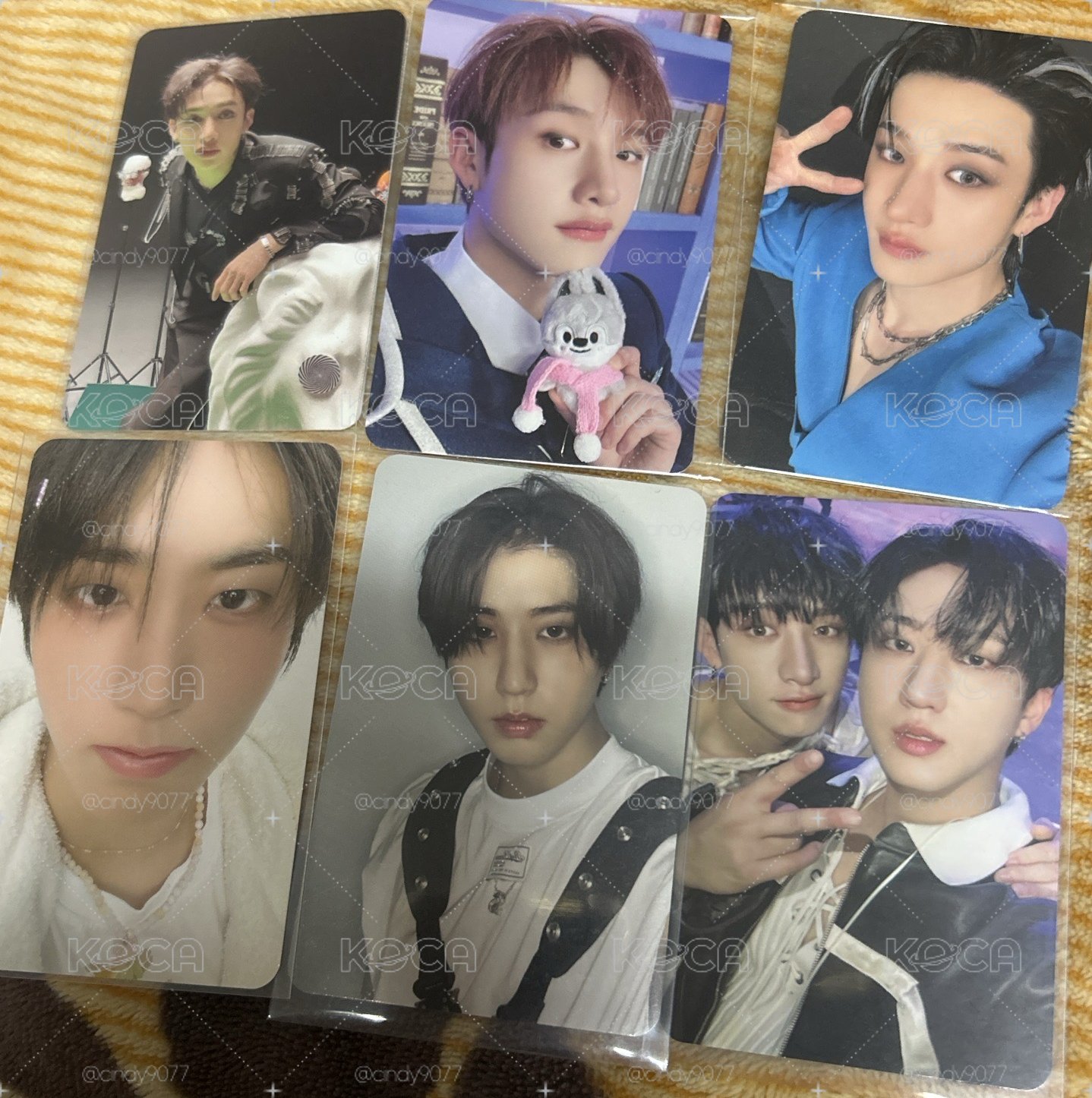 Straykids skz 方燦 整圖售 快閃店滿額卡