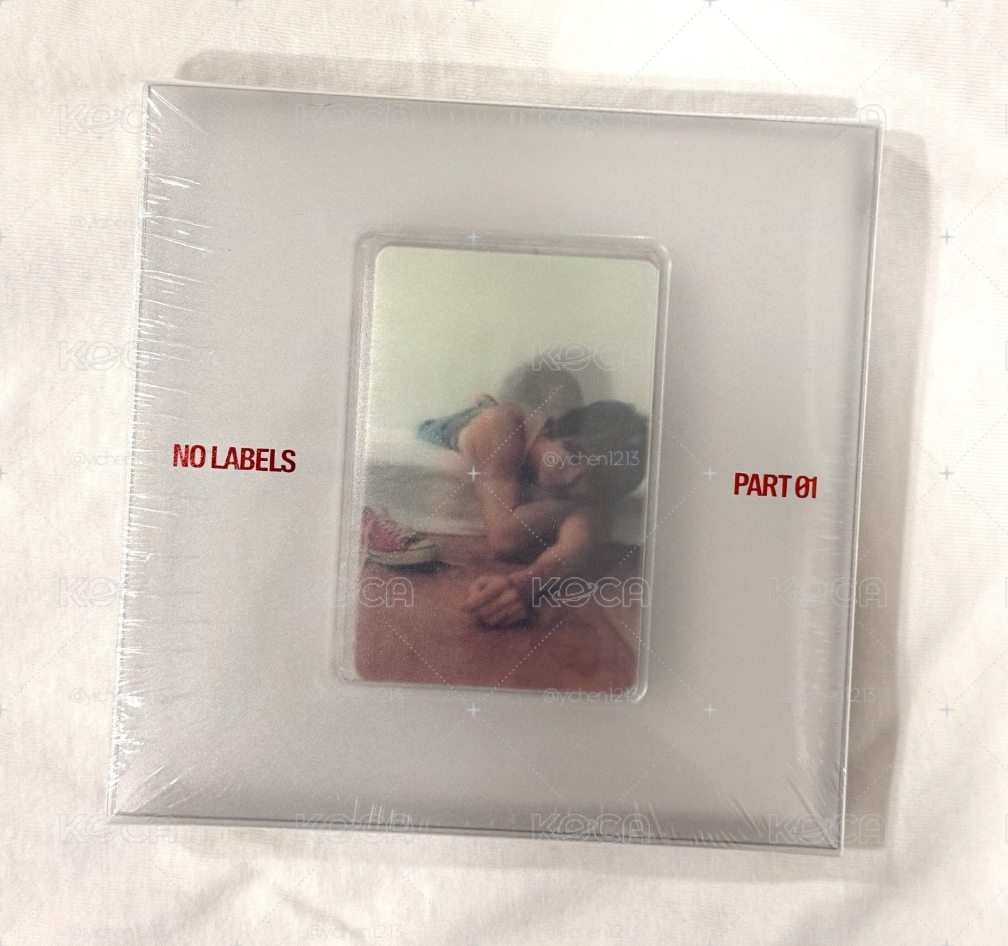 然竣 NO LABELS B版未拆全專