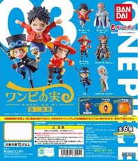 BANDAI From TV animation ONE PIECE 惡魔果實 第三海戰 扭蛋