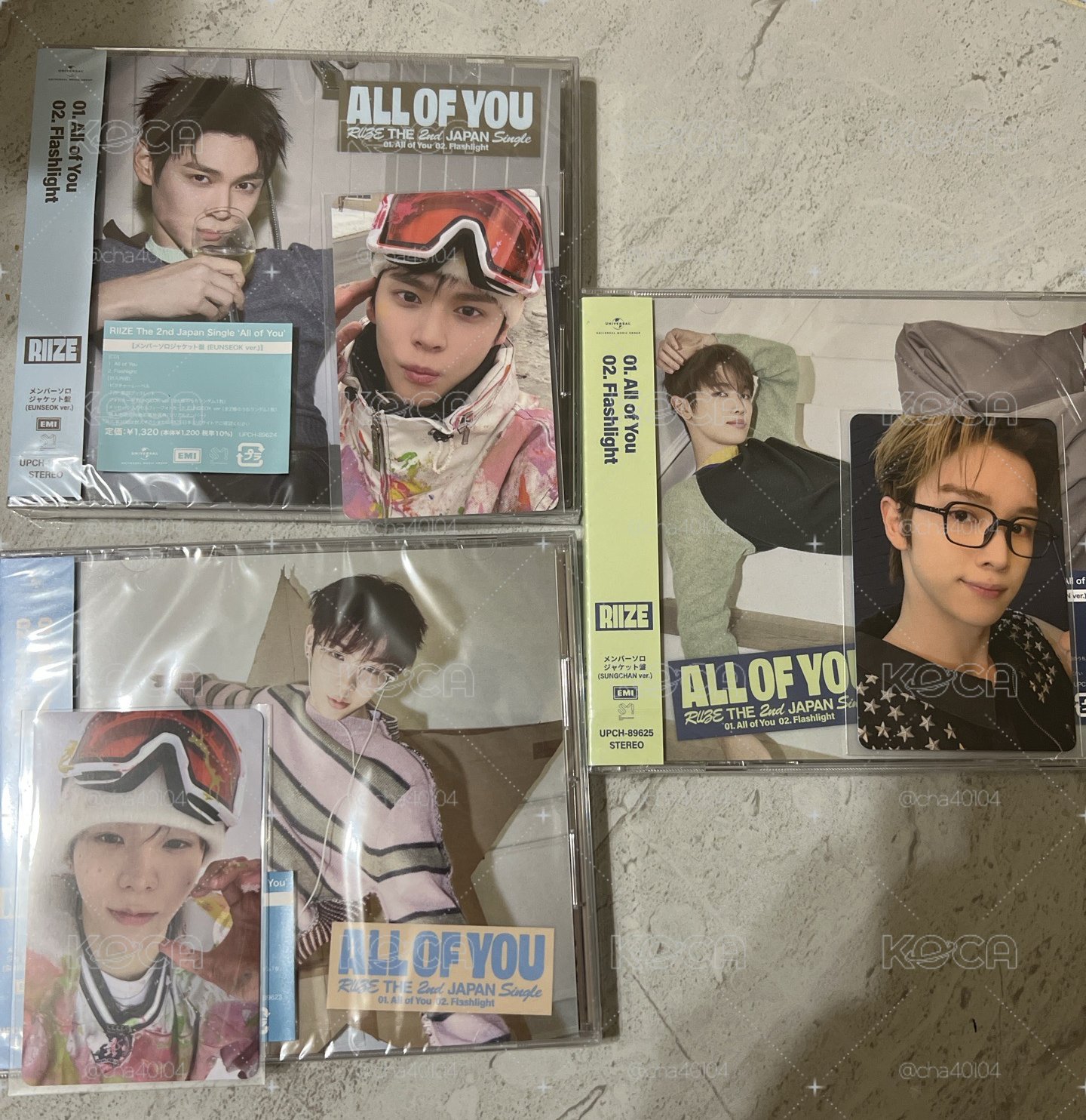 （全新未拆）ALL OF YOU日專