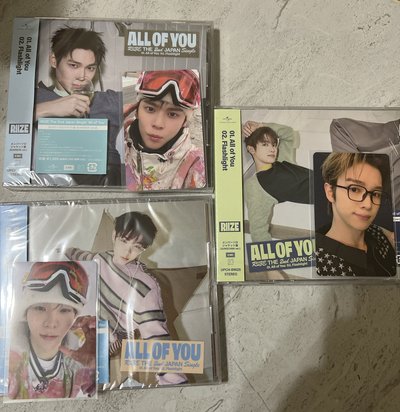 （全新未拆）ALL OF YOU日專