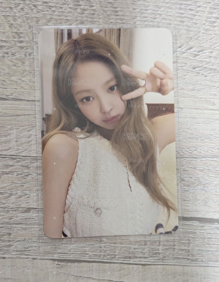 Blackpink Jennie 專輯小卡