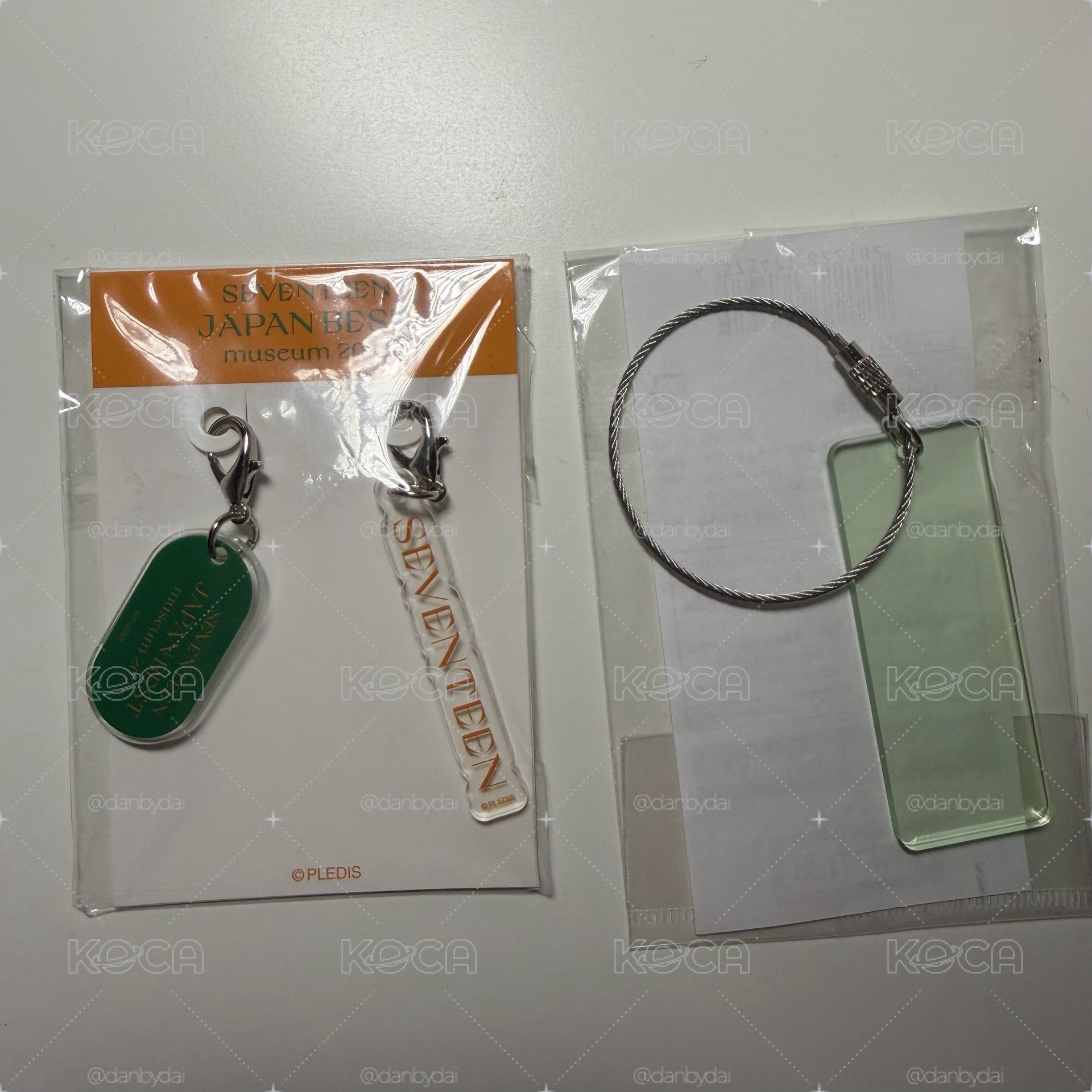 SEVENTEEN JAPAN BEST 博物館 2023 鑰匙圈