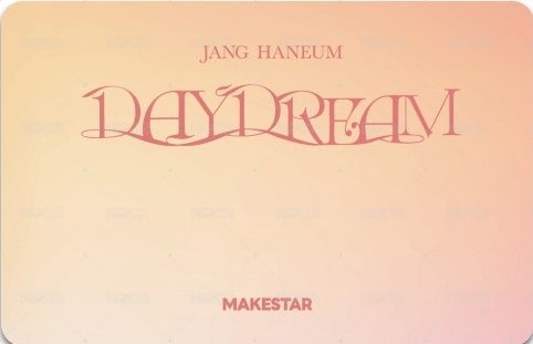 DAYDREAM ms 上海線下 2.0 簽售卡 寵物攝像頭 ver. 背面