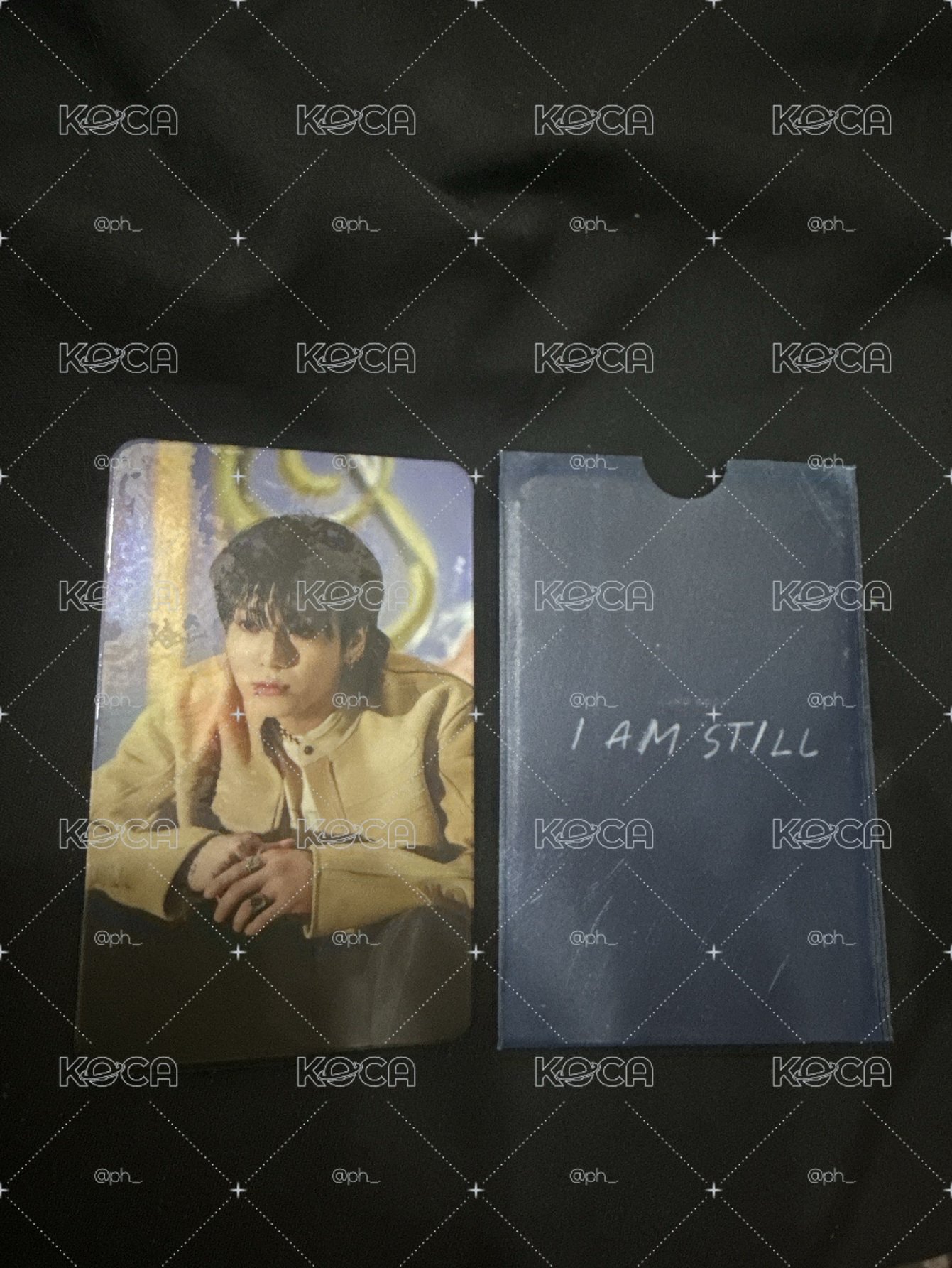 田柾國I AM STILL電影入場小卡