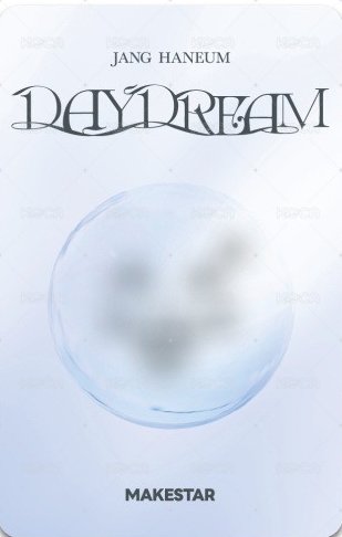DAYDREAM ms 線上 2.0 簽售卡 喜怒哀樂 ver. 背面