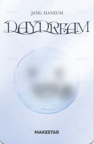 DAYDREAM ms 線上 2.0 簽售卡 喜怒哀樂 ver. 背面