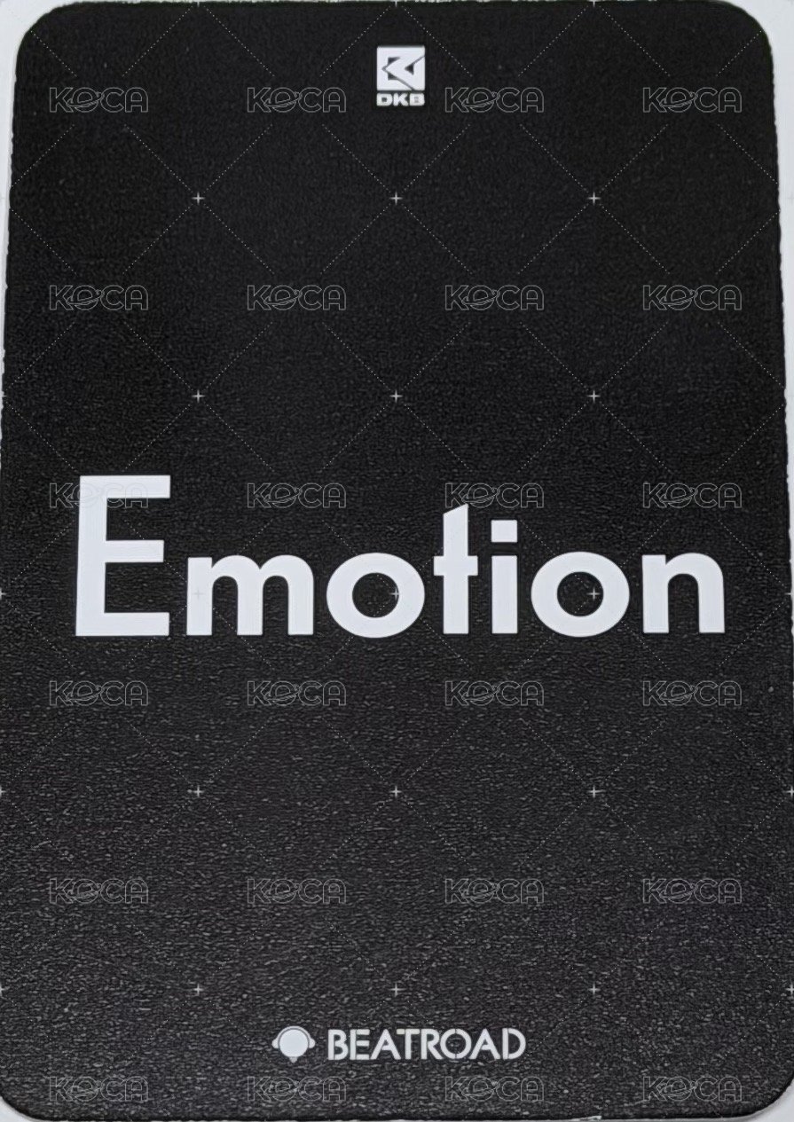 Emotion br 簽售卡  背面