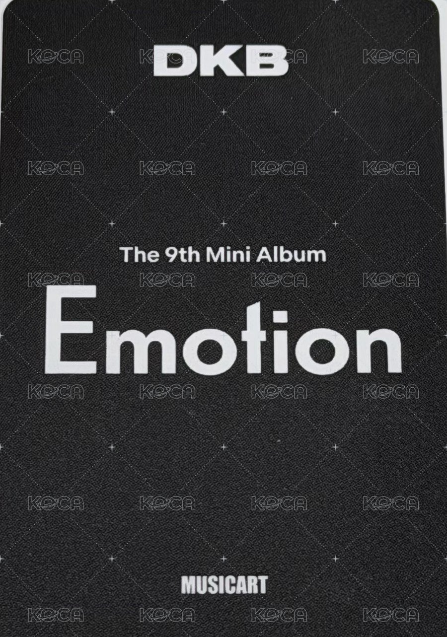 Emotion ma 簽售卡  背面