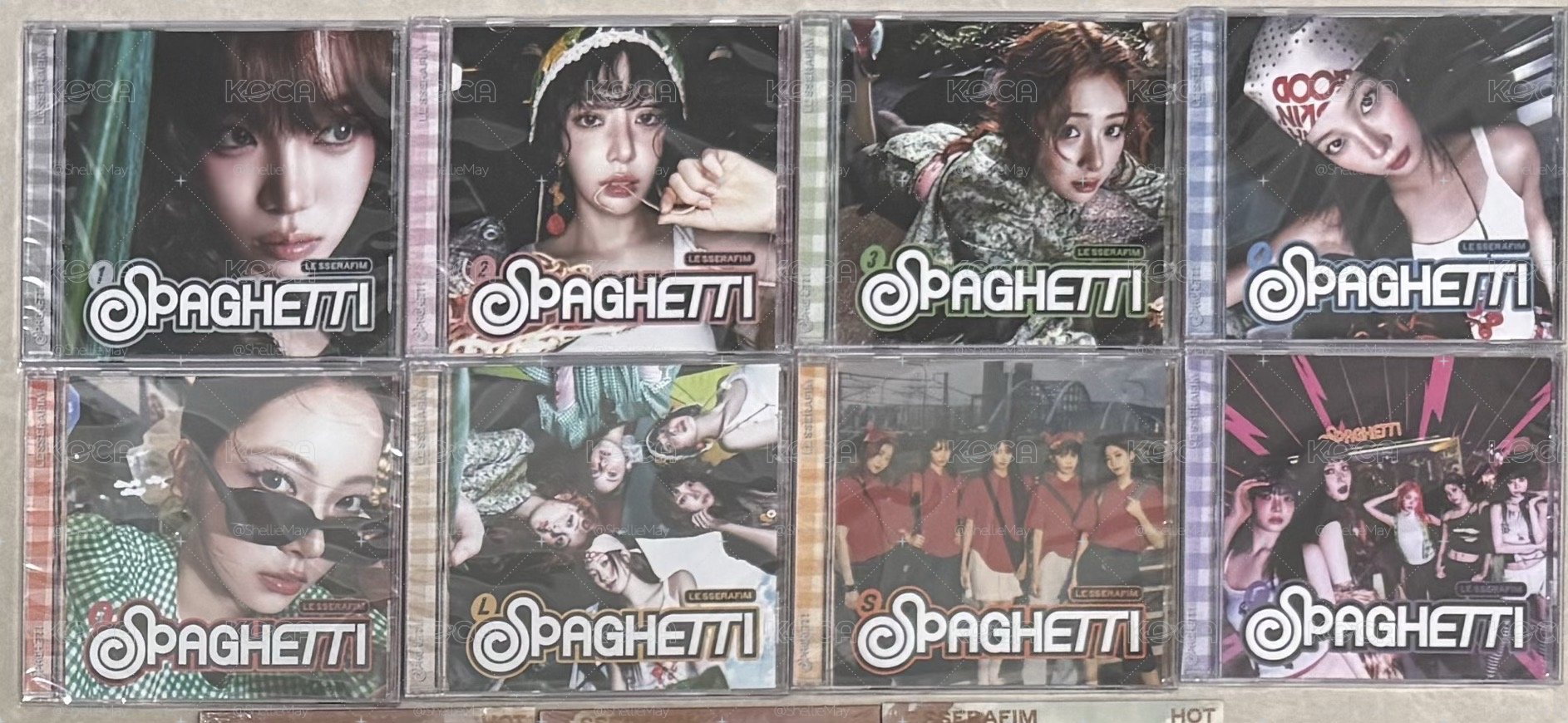 spaghetti 美網CD 未拆 一套