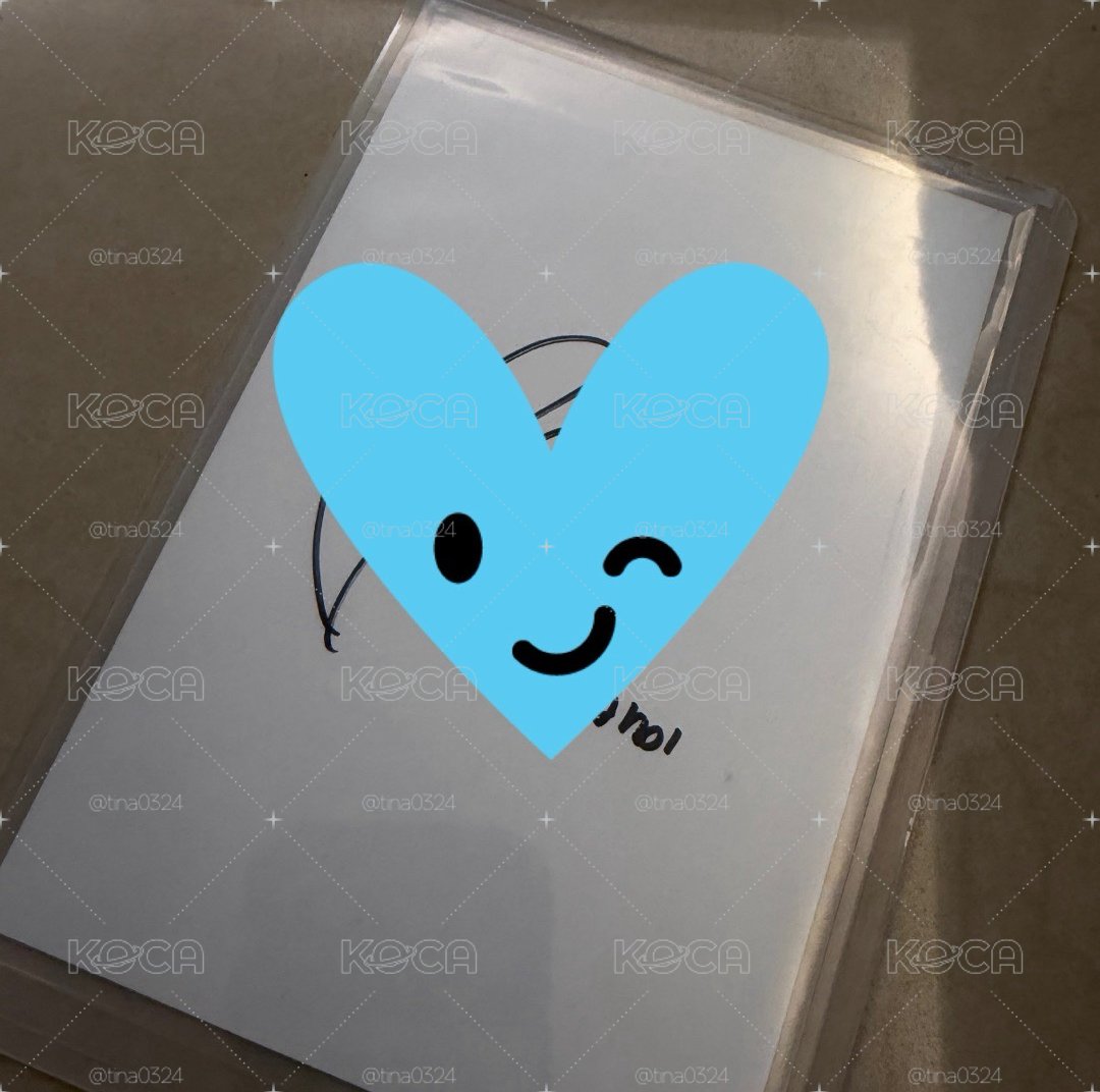  Bae 親簽明信片