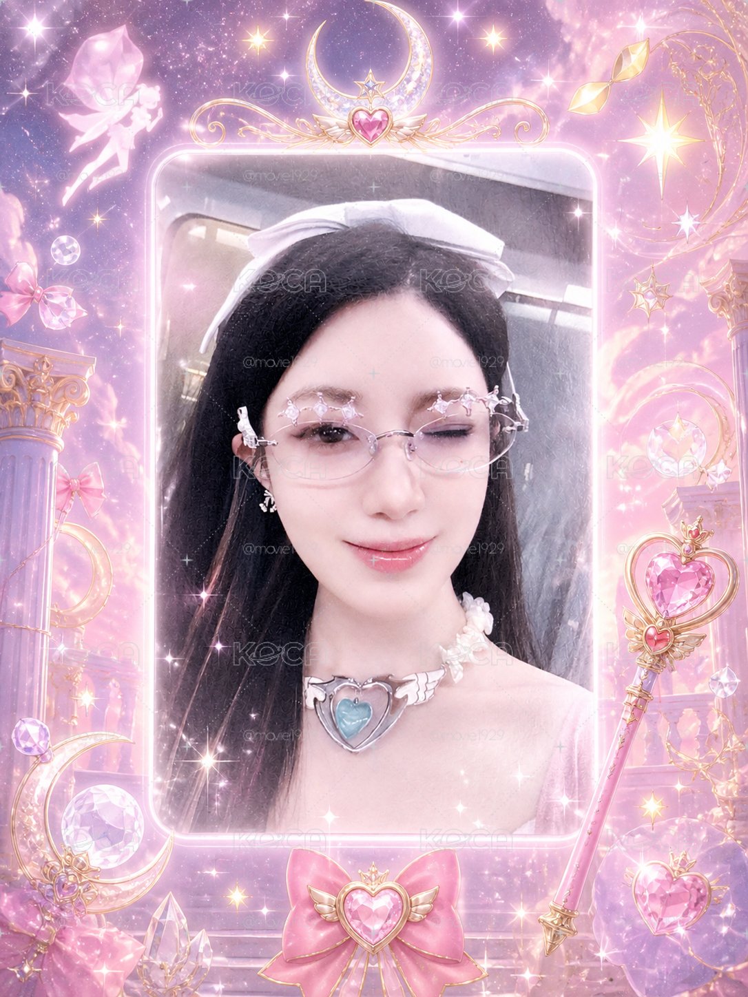 ✨💜美少女💜✨idle舒華  泡泡摩奇2.0 北京簽售卡