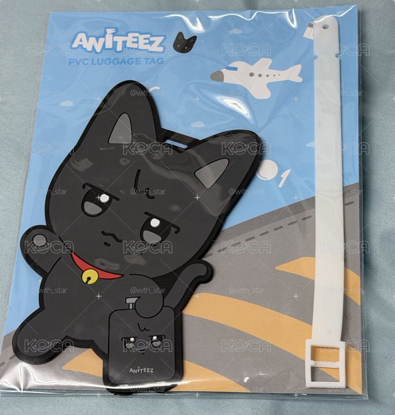 ANITEEZ 友榮 嗚湧貓 行李吊牌