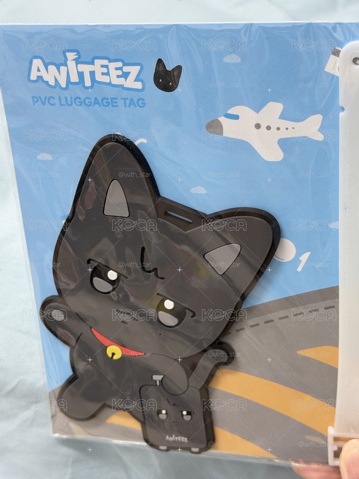 ANITEEZ 友榮 嗚湧貓 行李吊牌