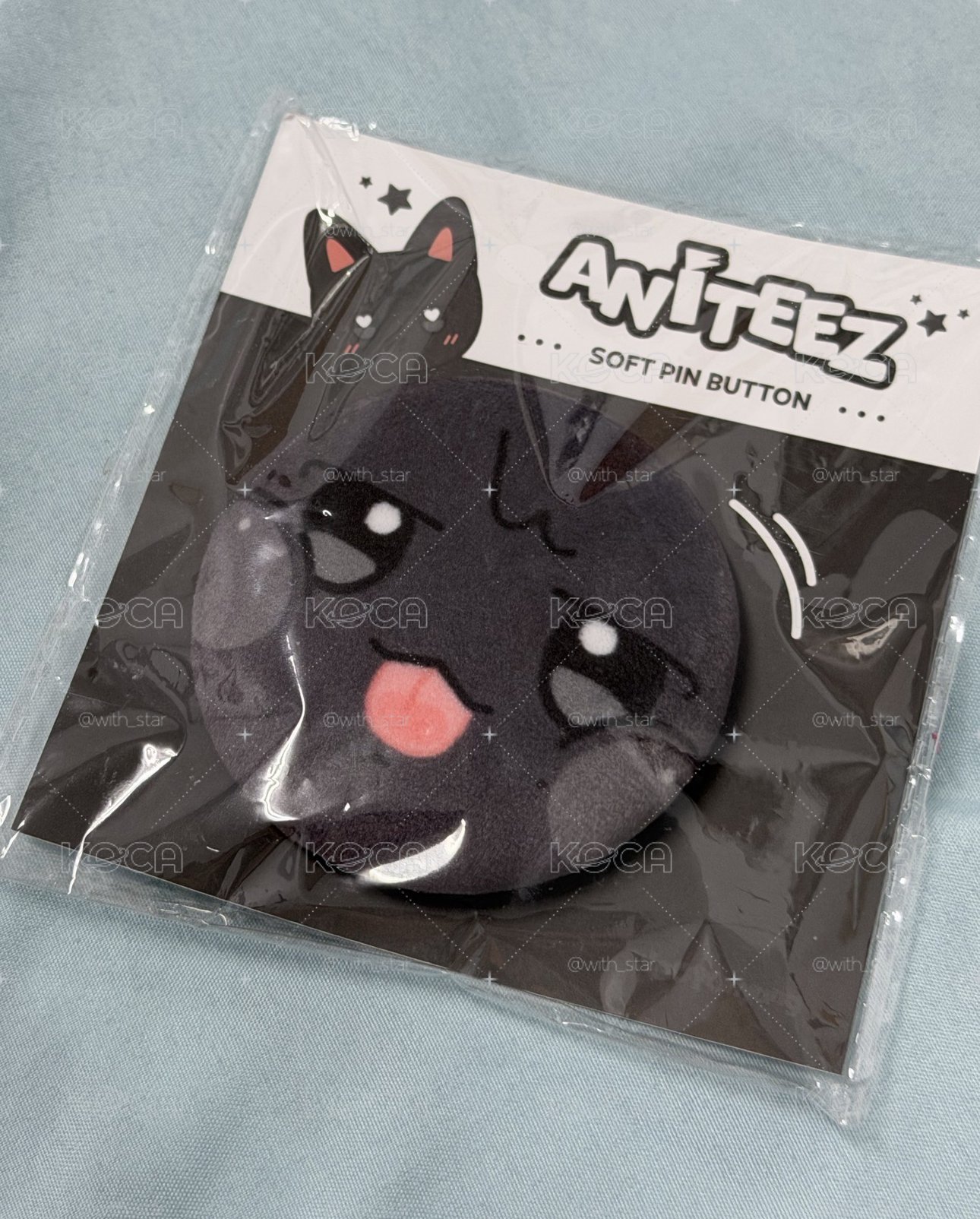 ANITEEZ 嗚湧貓 友榮 軟徽章