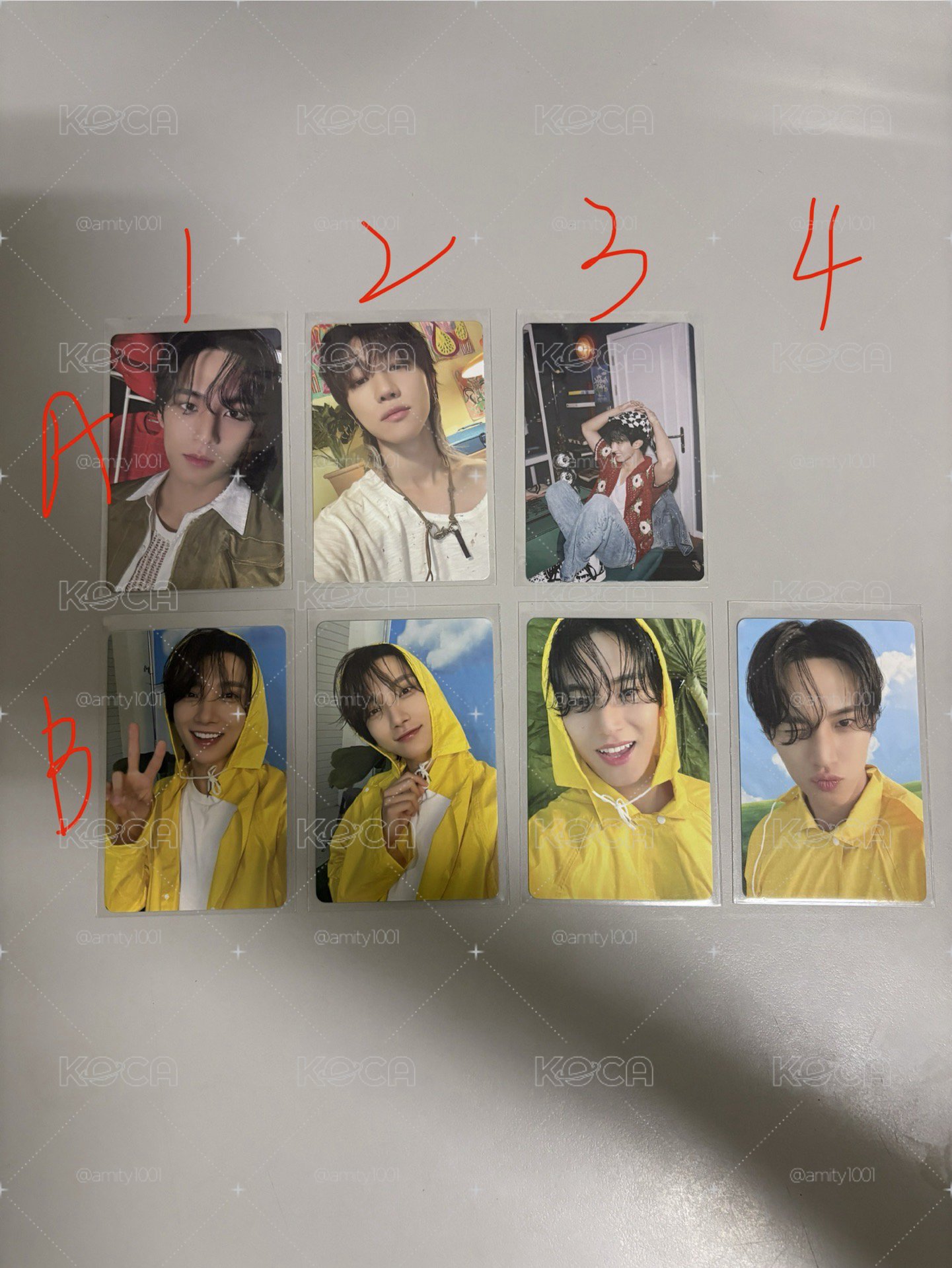 SEVENTEEN SEVENTEENTH HEAVEN MINI 11 專輯卡