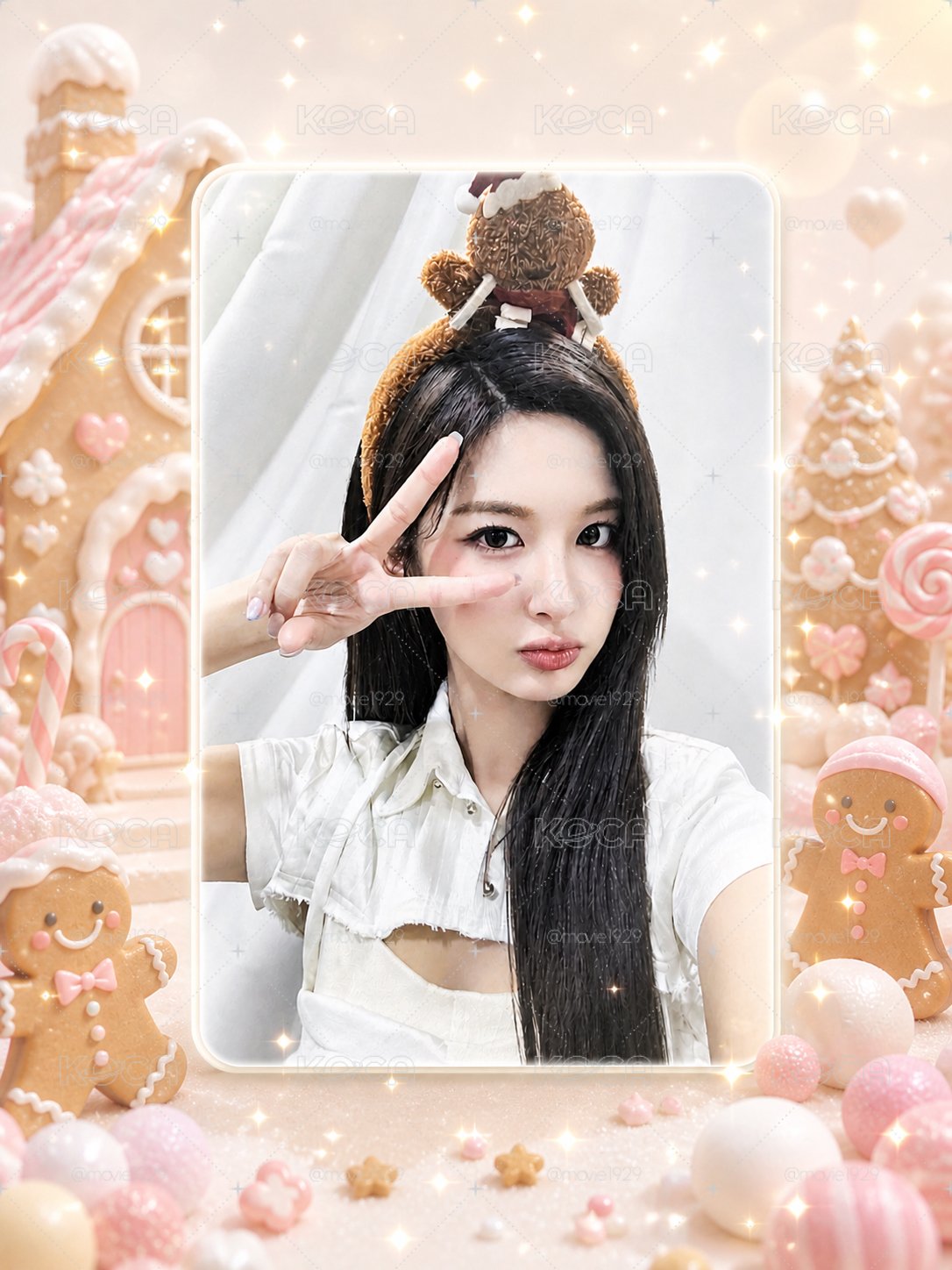 🧡薑餅薛🧡 NMIXX薛侖 數星星 上海咖啡店 簽售卡