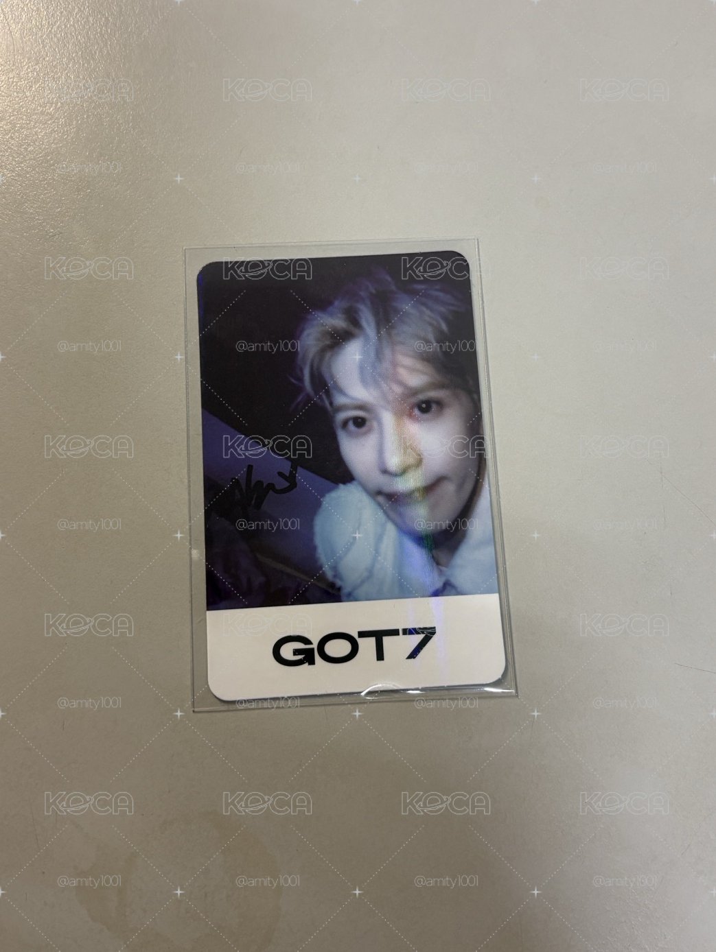 GOT7 GOT7 hottracks 特典卡 Jackson