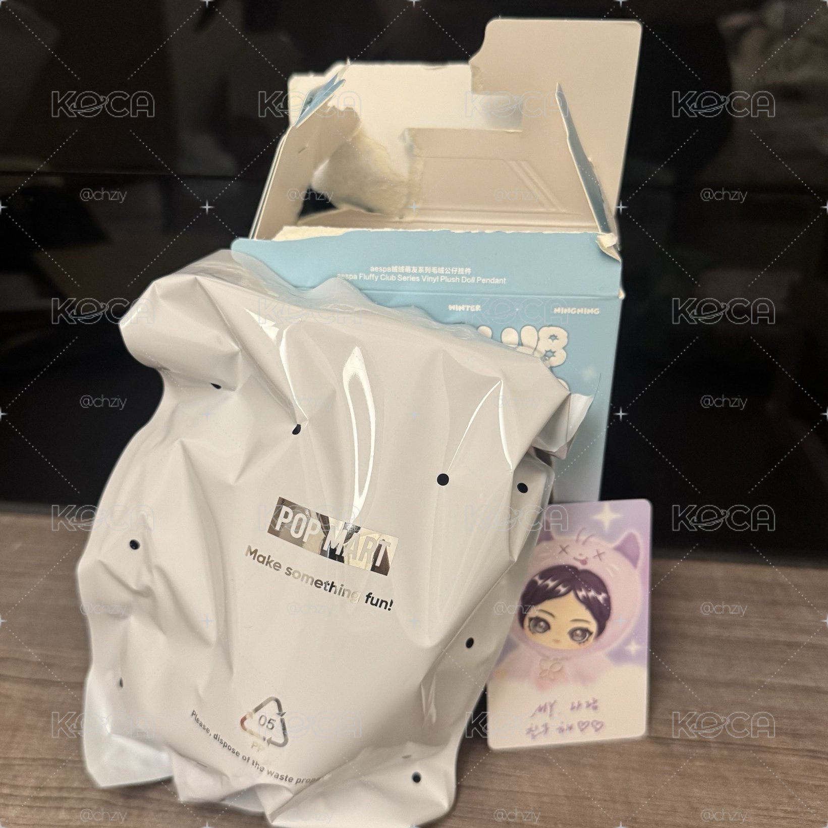 aespa 泡泡瑪特（在手邊 三天內寄出