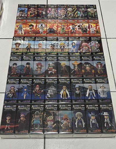 ONE PIECE 航海王 WCF公仔 