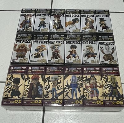 ONE PIECE 航海王 WCF公仔 