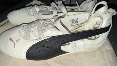 ROSÉ X PUMA SPEEDCAT BALLET 奶油黑 芭蕾舞鞋 24.5