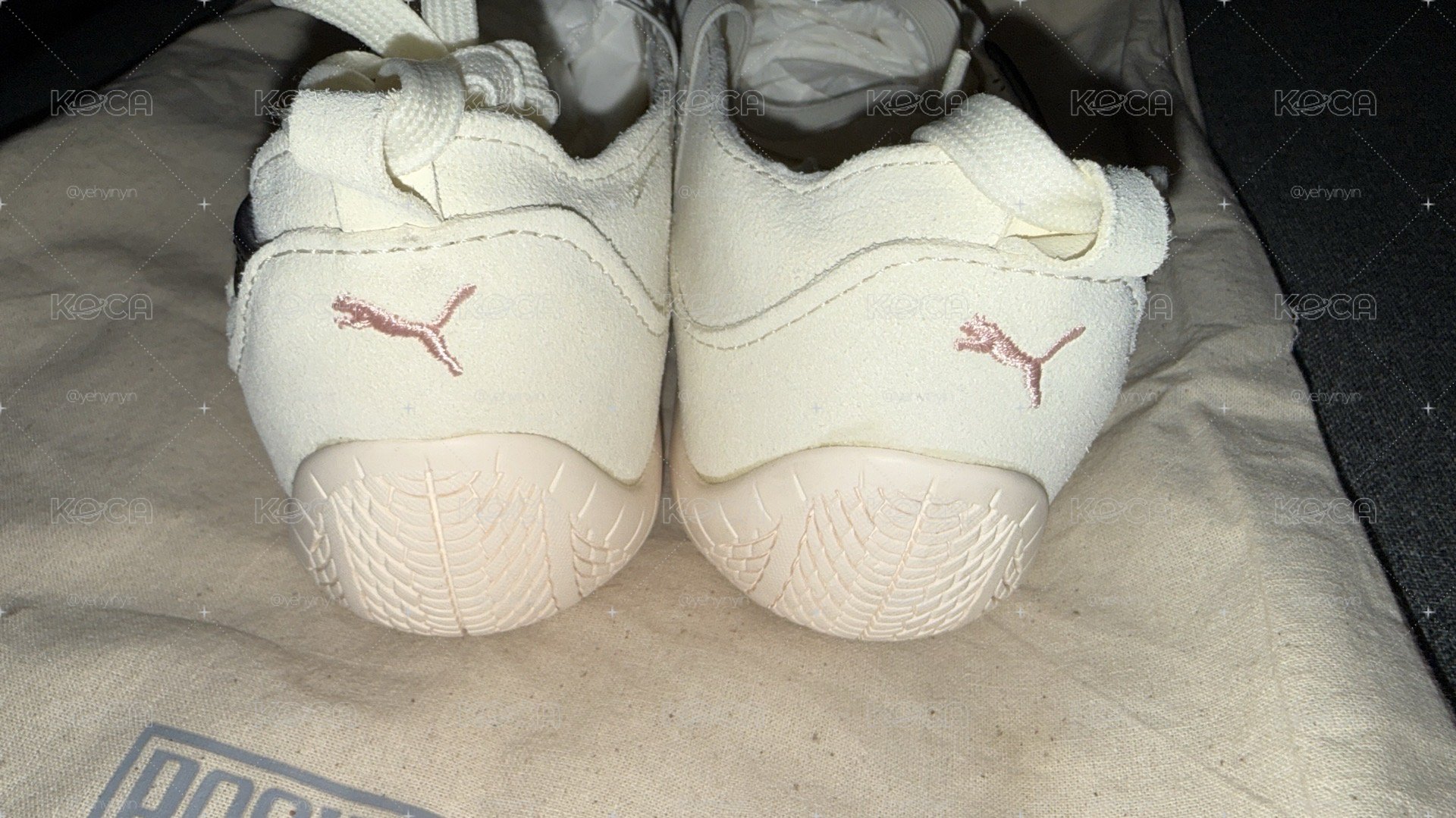 ROSÉ X PUMA SPEEDCAT BALLET 奶油黑 芭蕾舞鞋 24.5