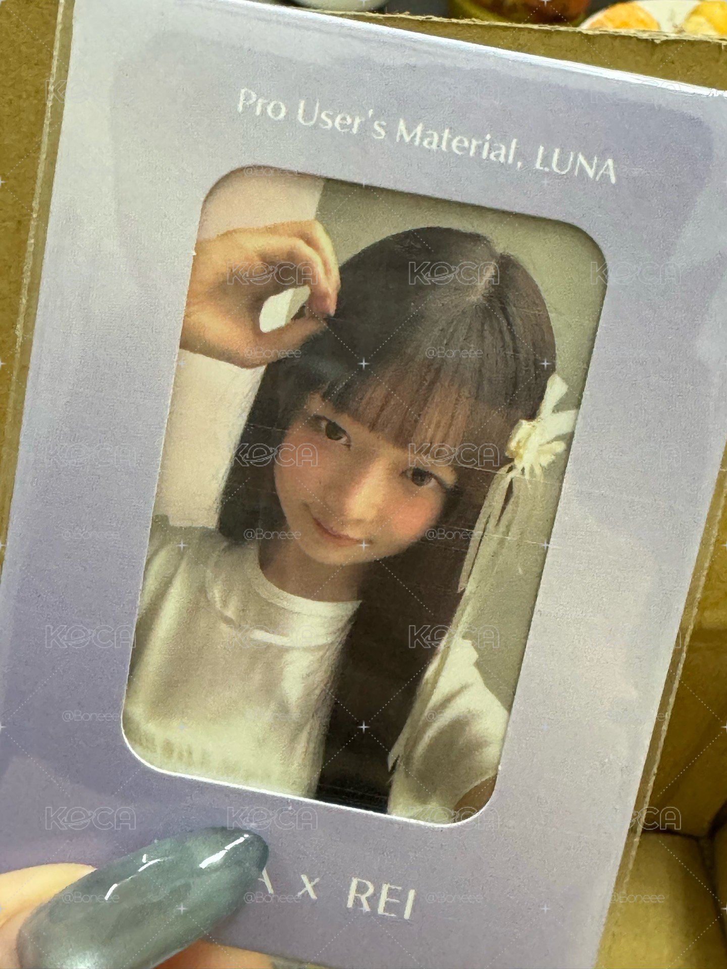 Rei Luna代言卡
