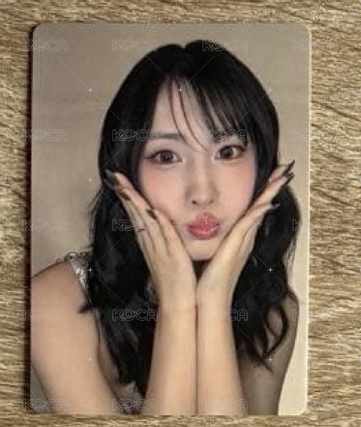 嘟嘴捧臉桃（需多帶