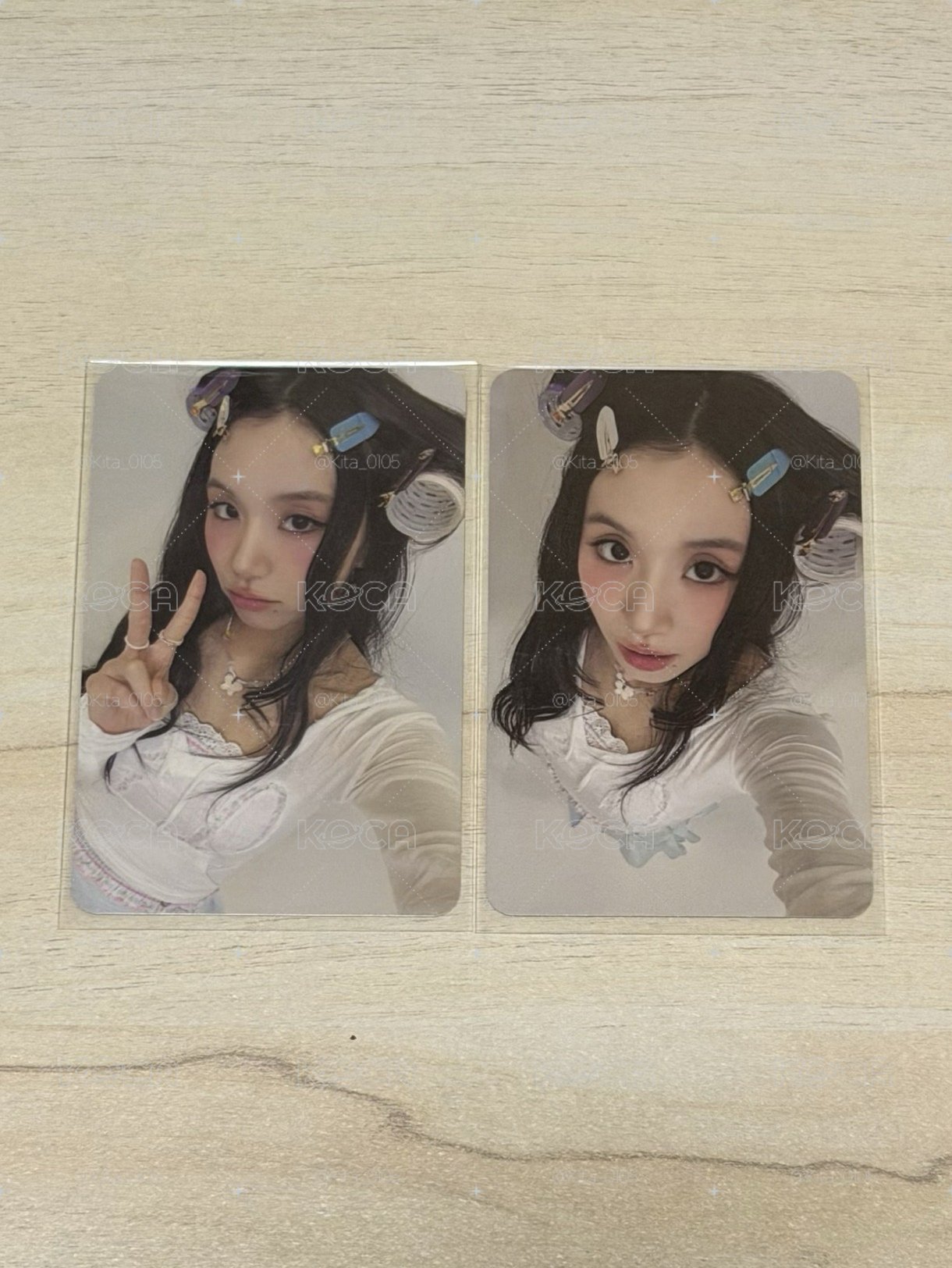 彩瑛 專輯卡 （兩張）